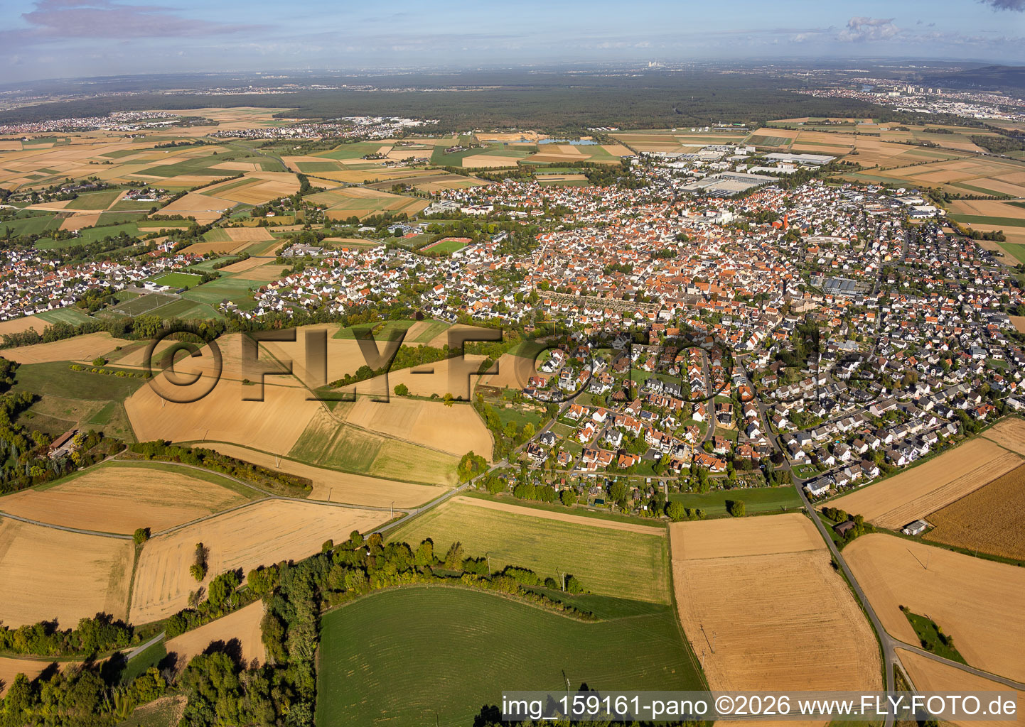 Du sud à Großostheim dans le département Bavière, Allemagne