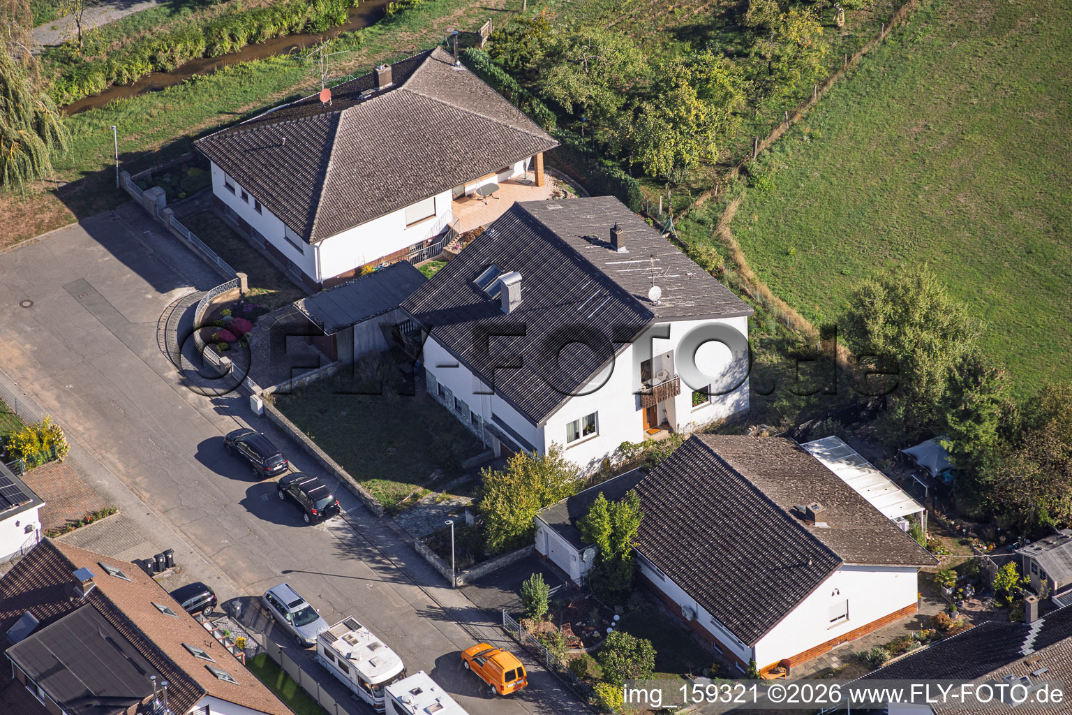Quartier Sickenhofen in Babenhausen dans le département Hesse, Allemagne