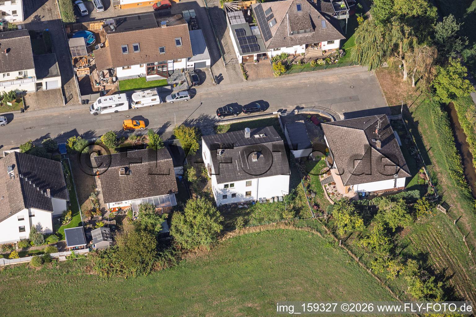 Quartier Sickenhofen in Babenhausen dans le département Hesse, Allemagne