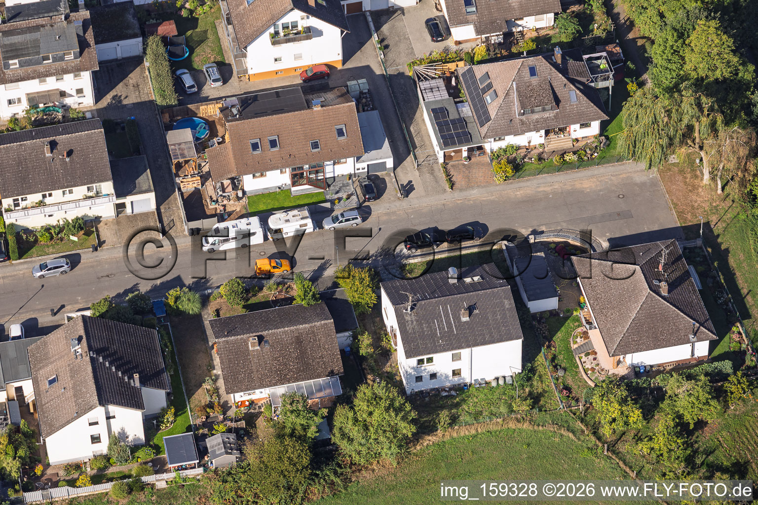 Quartier Sickenhofen in Babenhausen dans le département Hesse, Allemagne