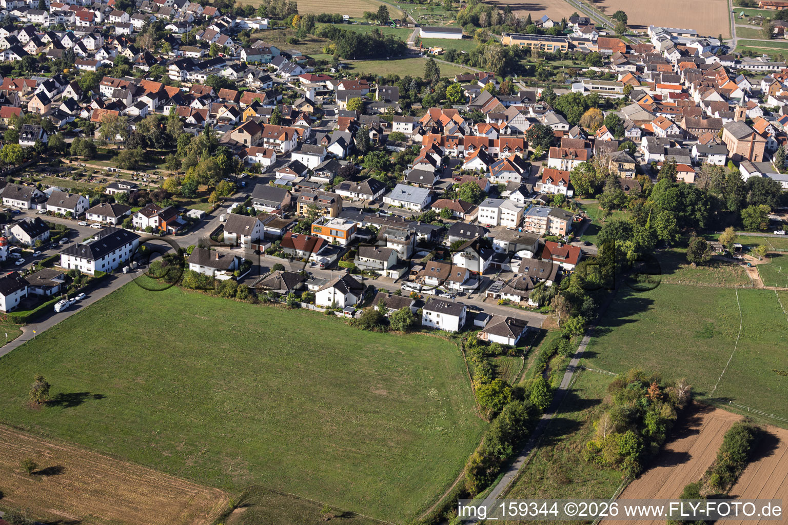 Landrat-Pfeifer-Straße à le quartier Sickenhofen in Babenhausen dans le département Hesse, Allemagne