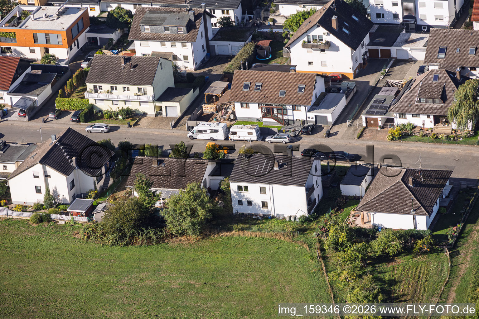 Quartier Sickenhofen in Babenhausen dans le département Hesse, Allemagne