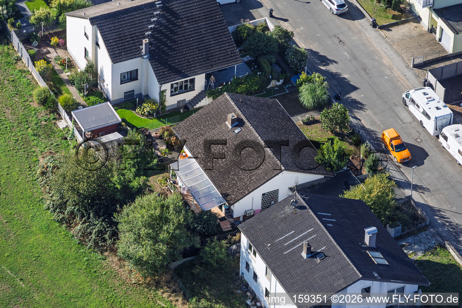 Landrat-Pfeifer-Straße à le quartier Sickenhofen in Babenhausen dans le département Hesse, Allemagne