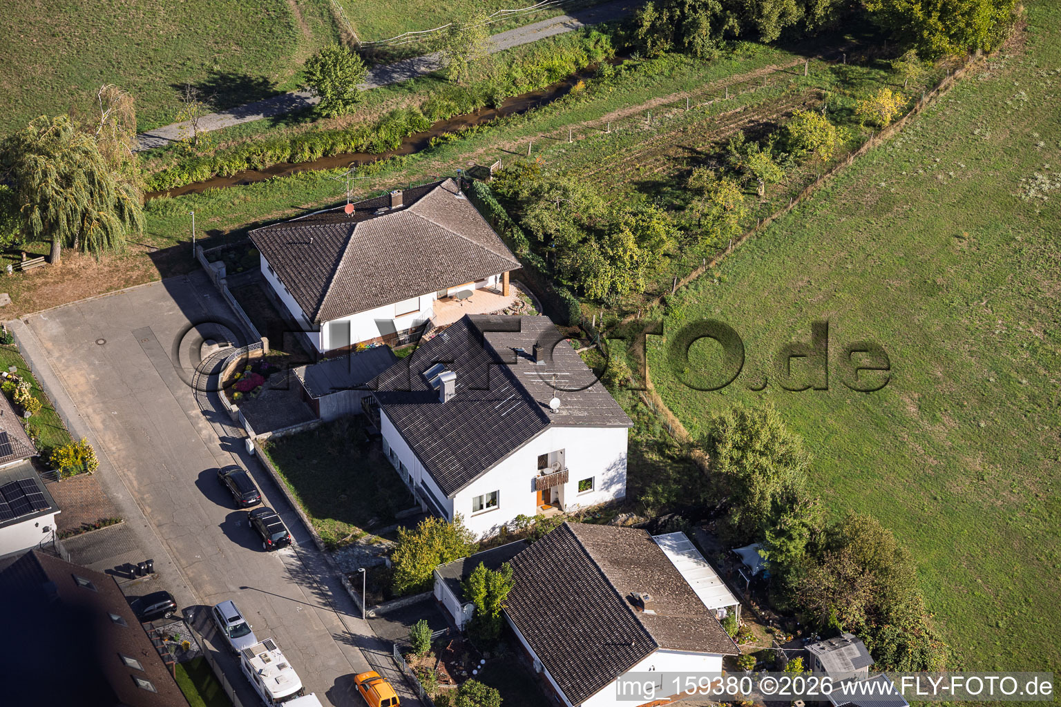 Quartier Sickenhofen in Babenhausen dans le département Hesse, Allemagne