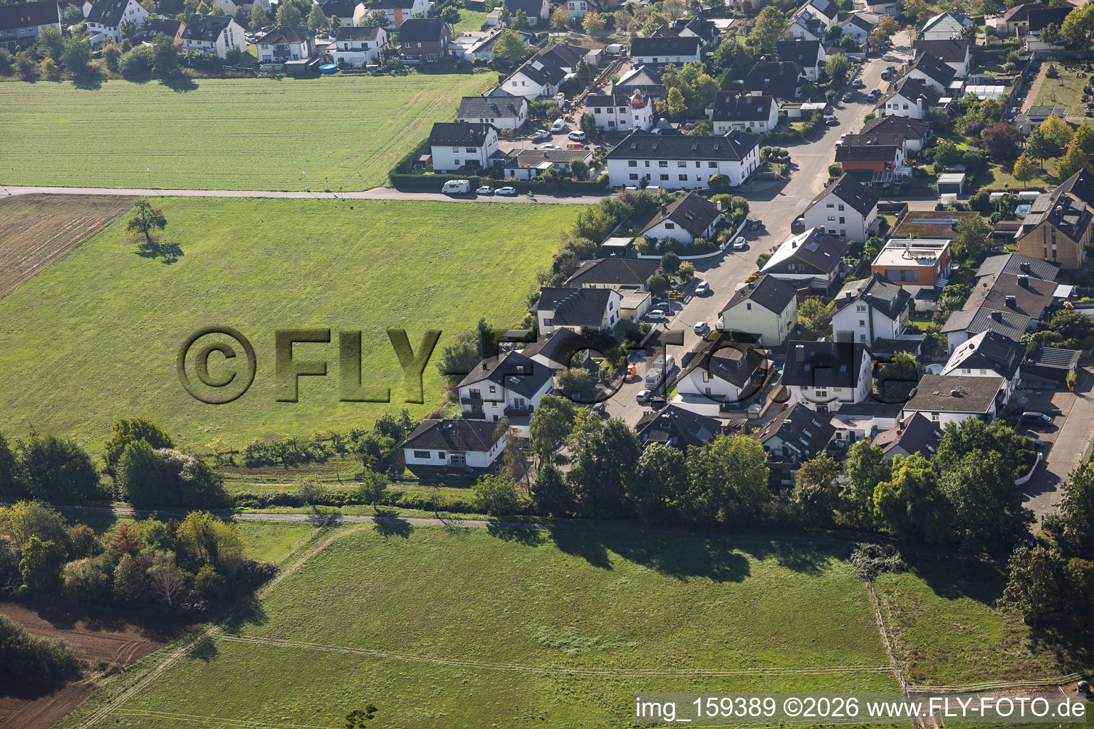 Quartier Sickenhofen in Babenhausen dans le département Hesse, Allemagne