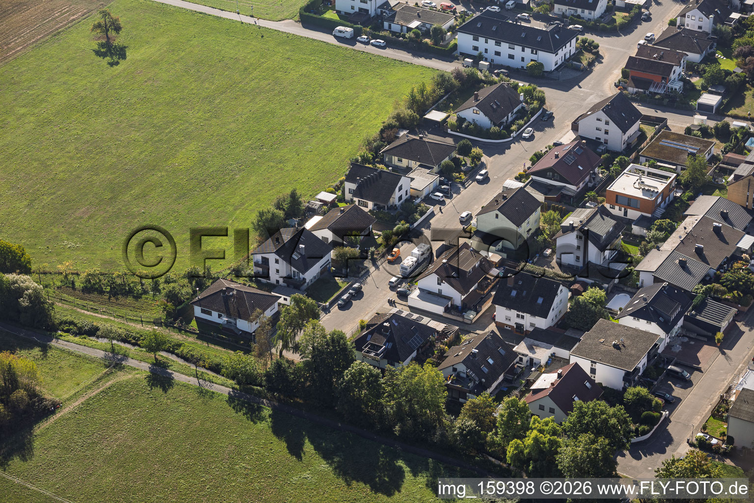Quartier Sickenhofen in Babenhausen dans le département Hesse, Allemagne