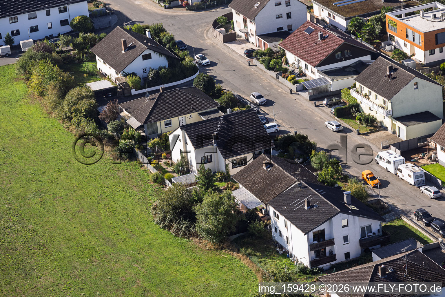Quartier Sickenhofen in Babenhausen dans le département Hesse, Allemagne