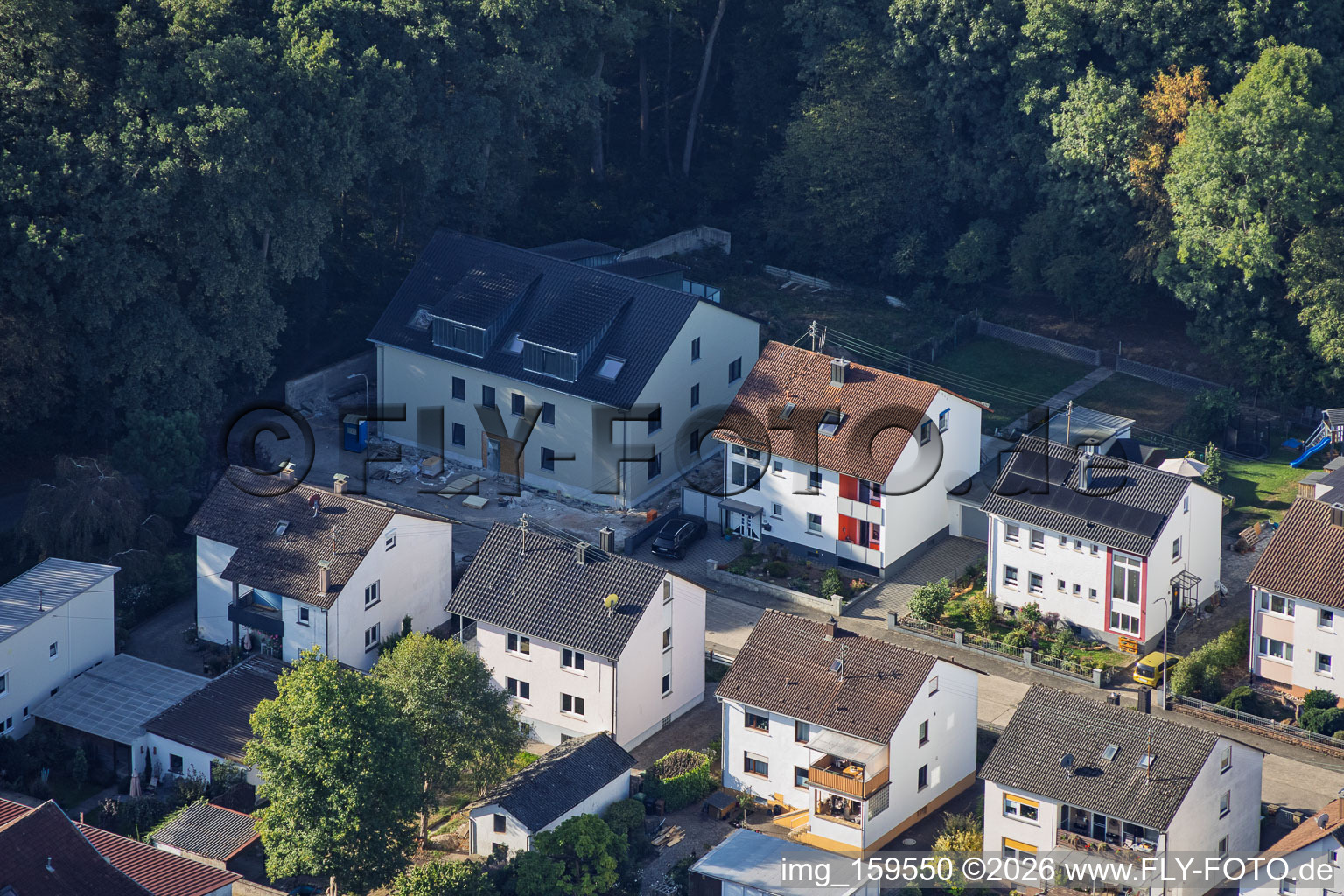Construction d'un immeuble d'appartements sur Elsässer Straße à Kandel dans le département Rhénanie-Palatinat, Allemagne