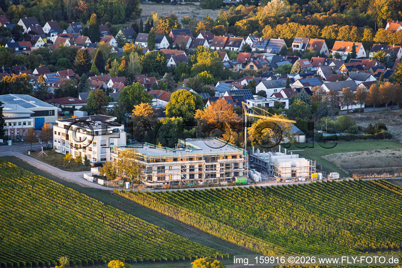 Nouveau chantier à Wollmesheimer Höhe à Landau in der Pfalz dans le département Rhénanie-Palatinat, Allemagne
