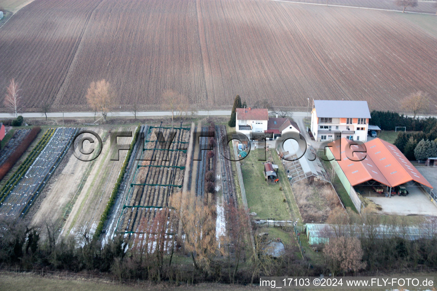 Photographie aérienne de Vollmersweiler dans le département Rhénanie-Palatinat, Allemagne