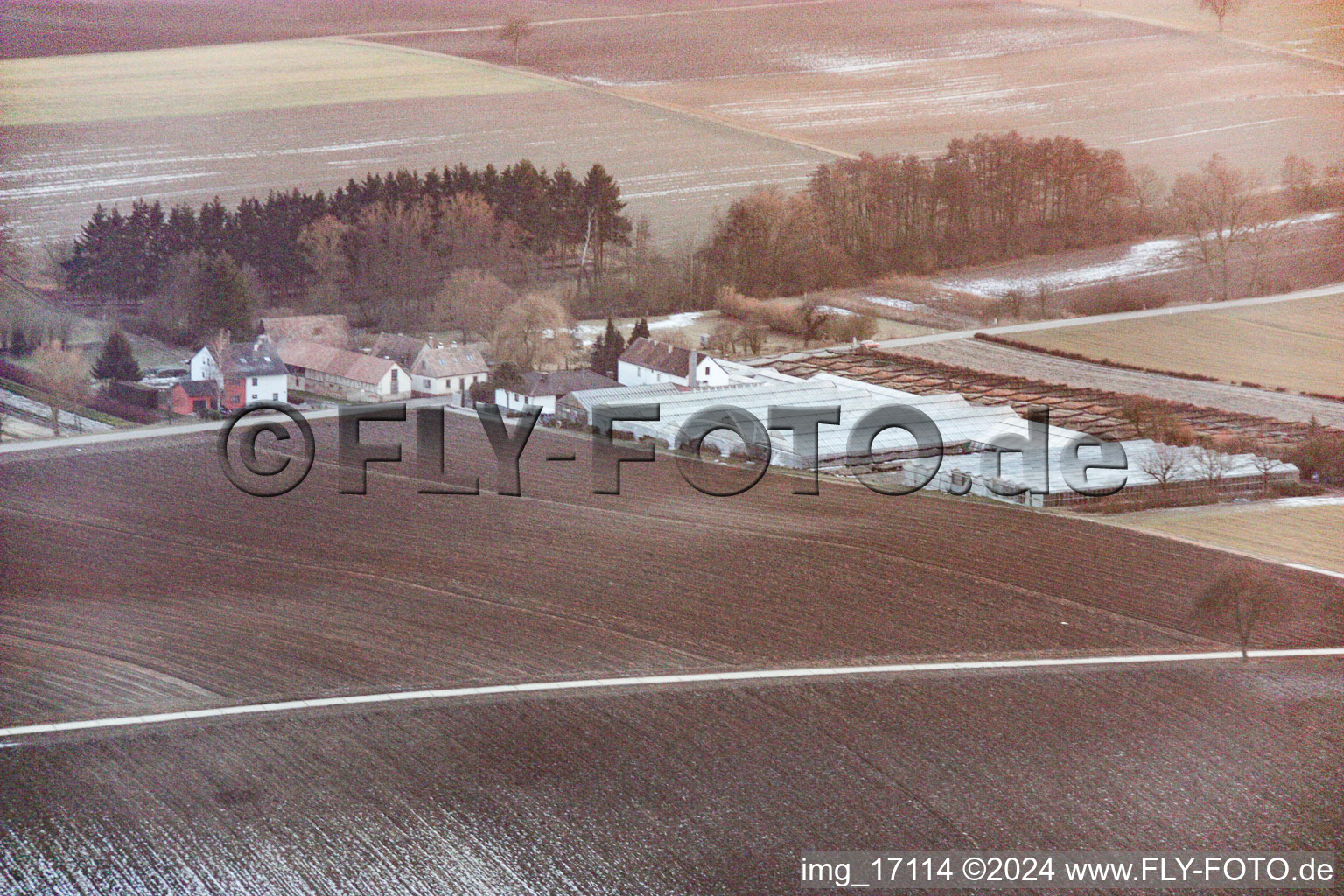 Vollmersweiler dans le département Rhénanie-Palatinat, Allemagne vue d'en haut