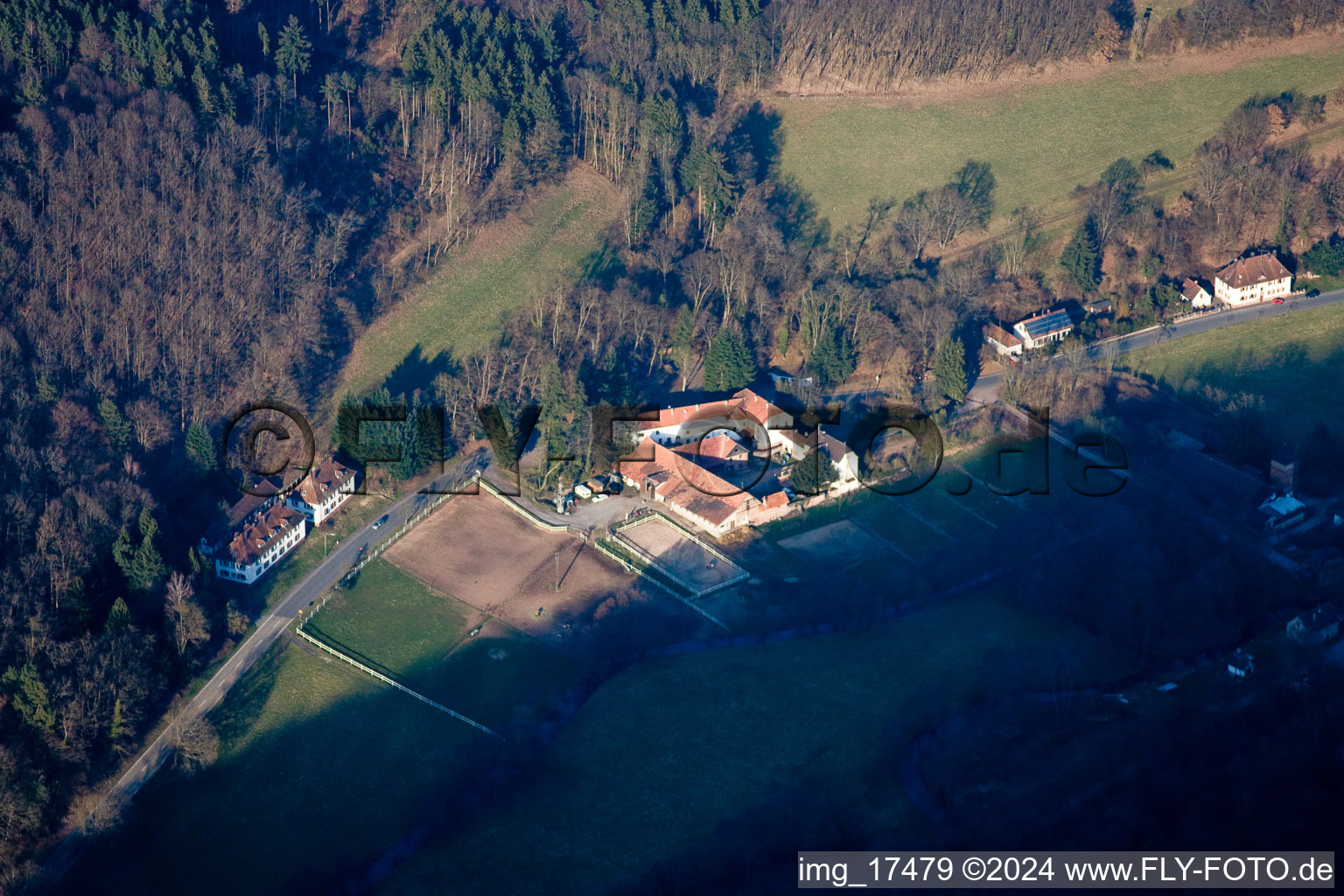 Vue aérienne de Quartier Sankt Germanshof in Bobenthal dans le département Rhénanie-Palatinat, Allemagne