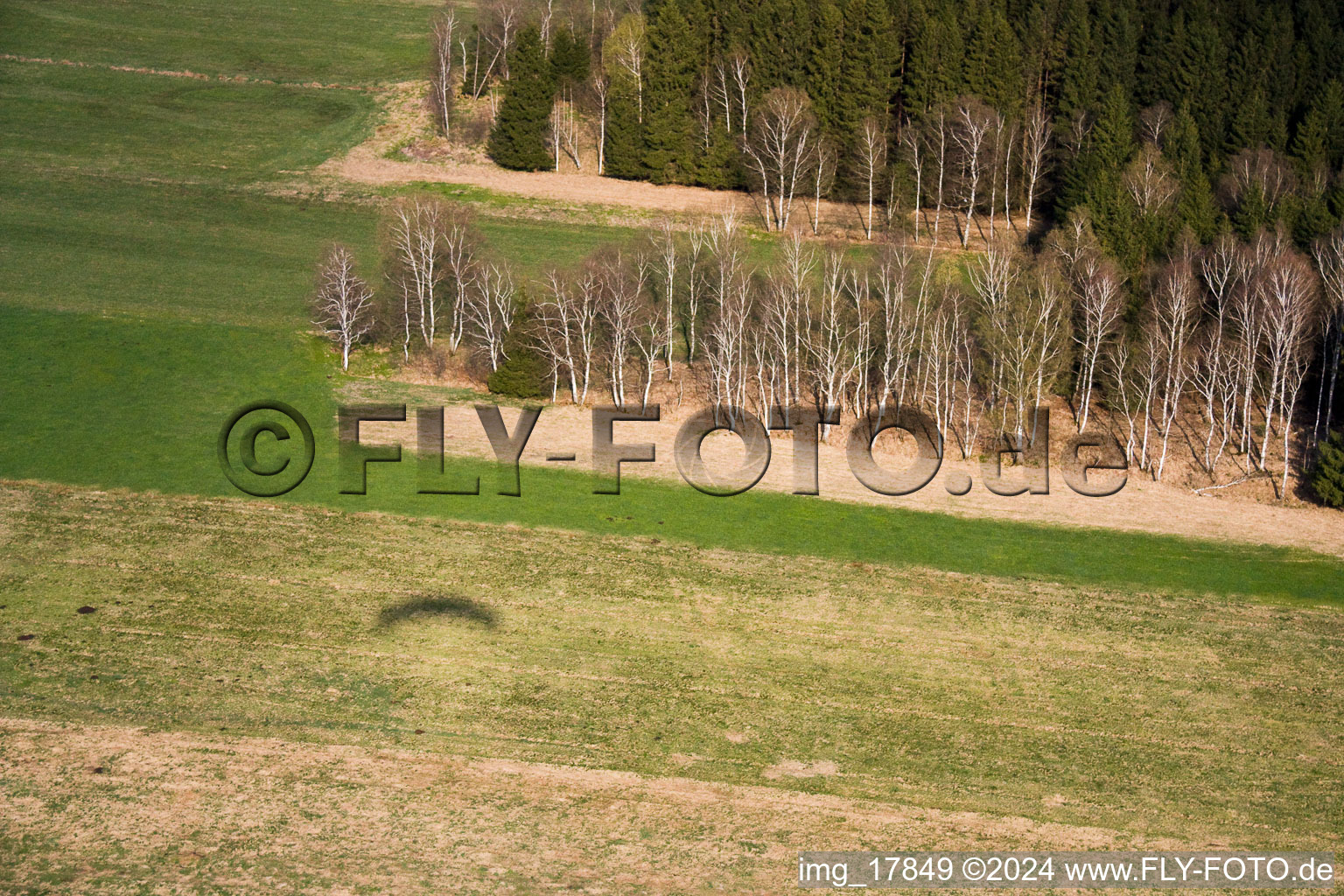 Raisting dans le département Bavière, Allemagne depuis l'avion