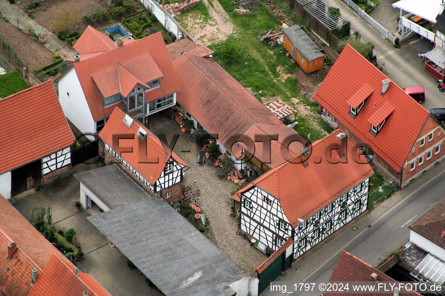 Vue aérienne de Ambiance maison de campagne Walz à Winden dans le département Rhénanie-Palatinat, Allemagne