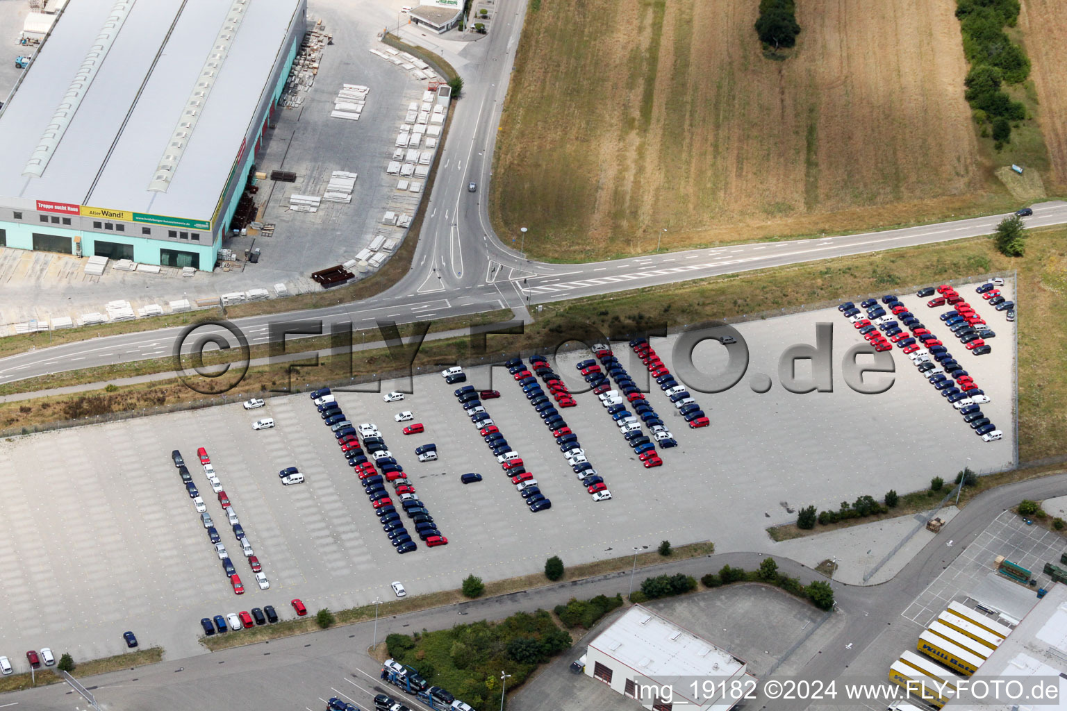 Wiesental dans le département Bade-Wurtemberg, Allemagne depuis l'avion