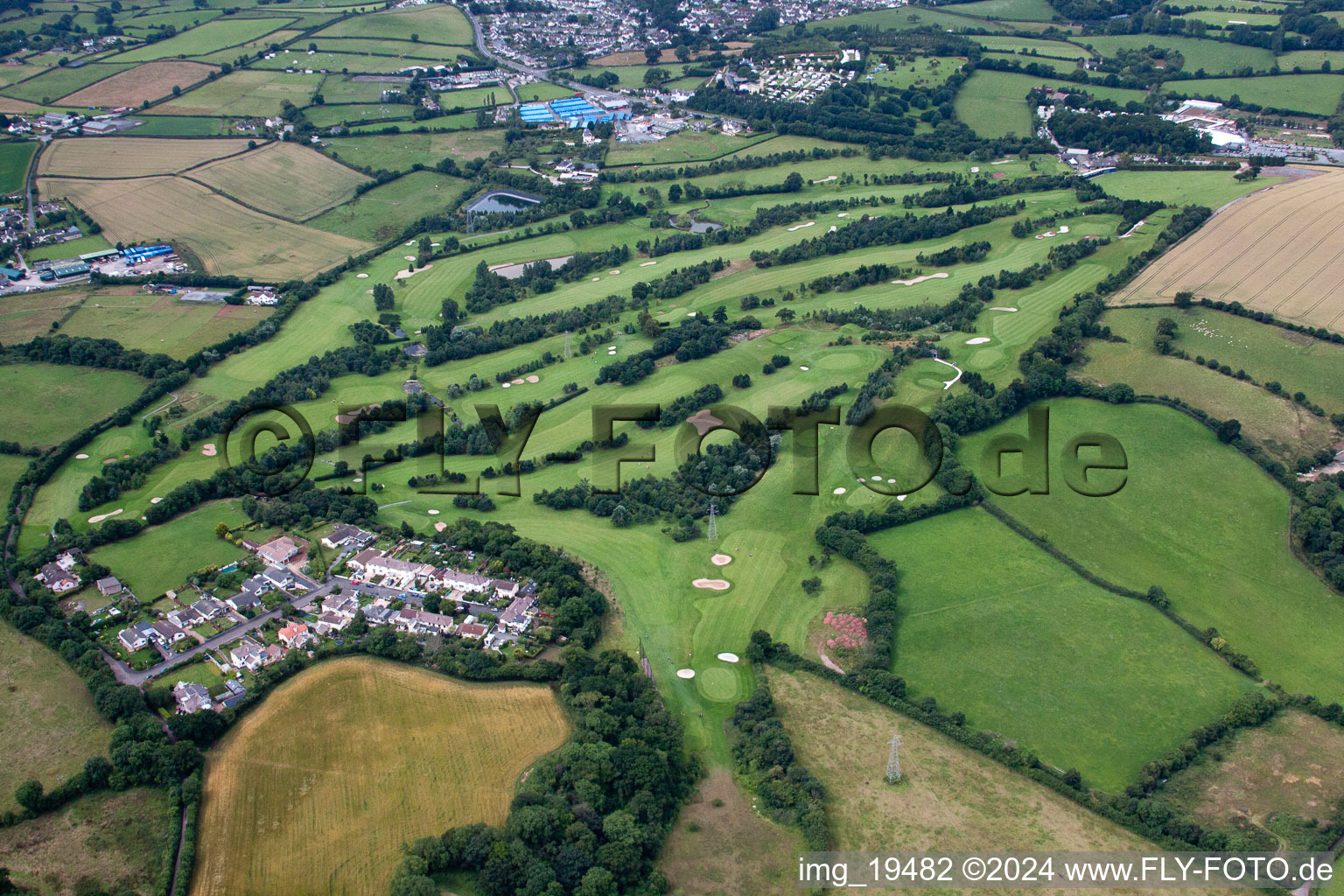 Abbotskerswell dans le département Angleterre, Grande Bretagne d'en haut