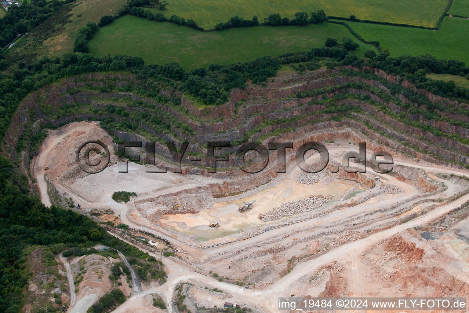 Abbotskerswell dans le département Angleterre, Grande Bretagne vue d'en haut