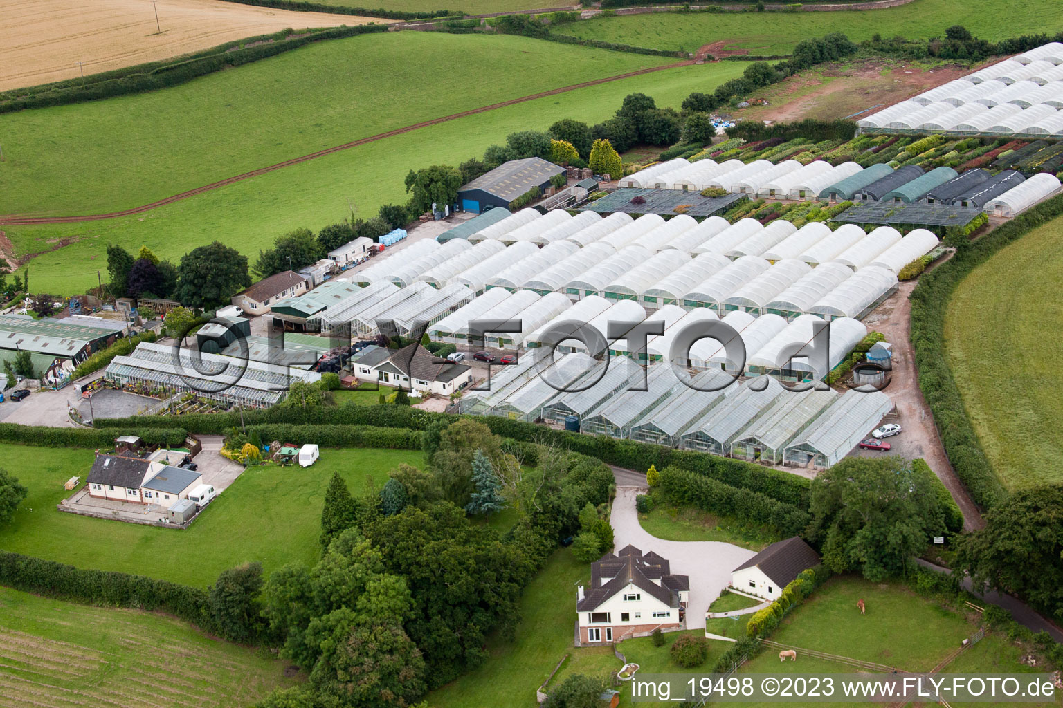 Photographie aérienne de Marldon dans le département Angleterre, Grande Bretagne