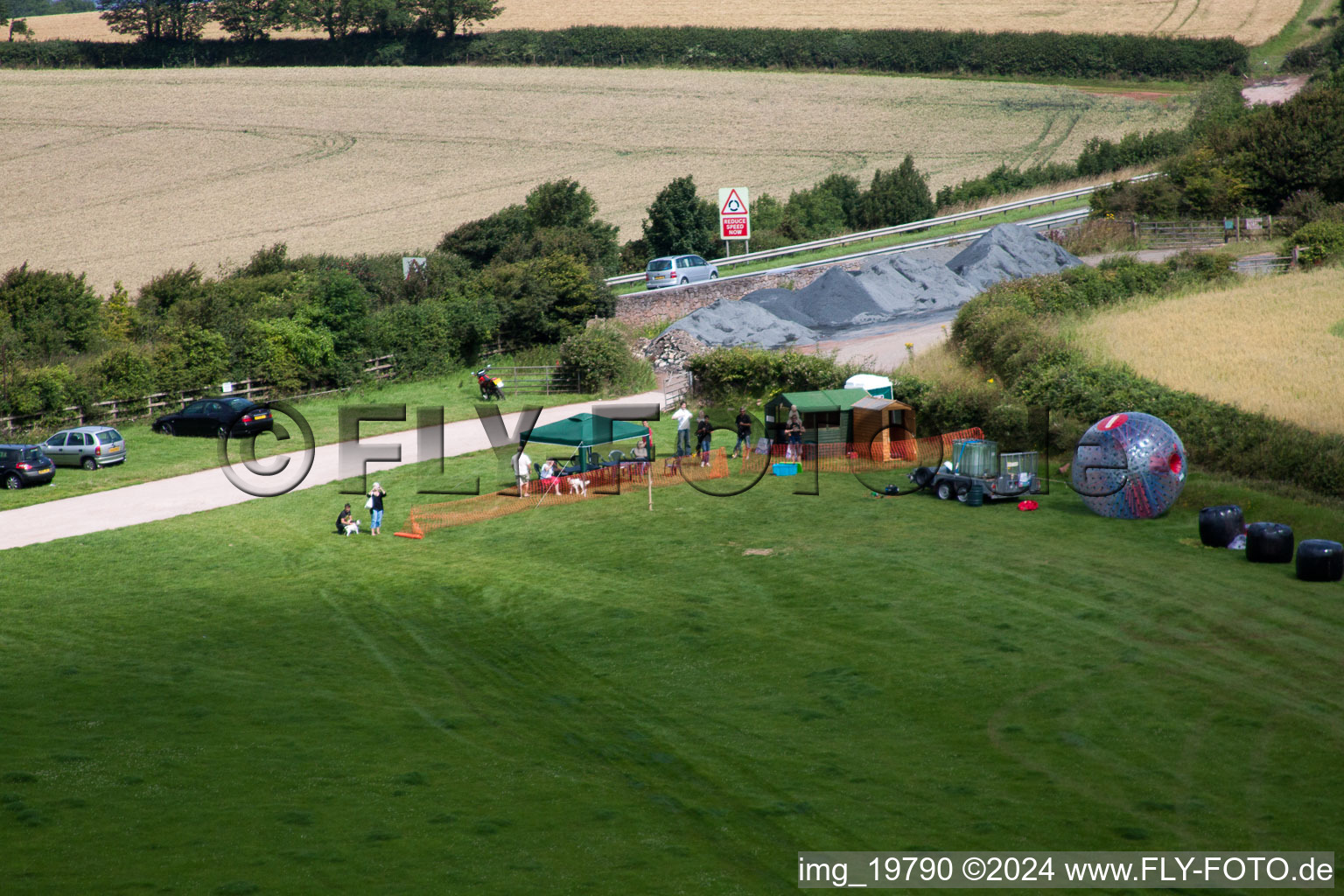 Marldon dans le département Angleterre, Grande Bretagne d'en haut