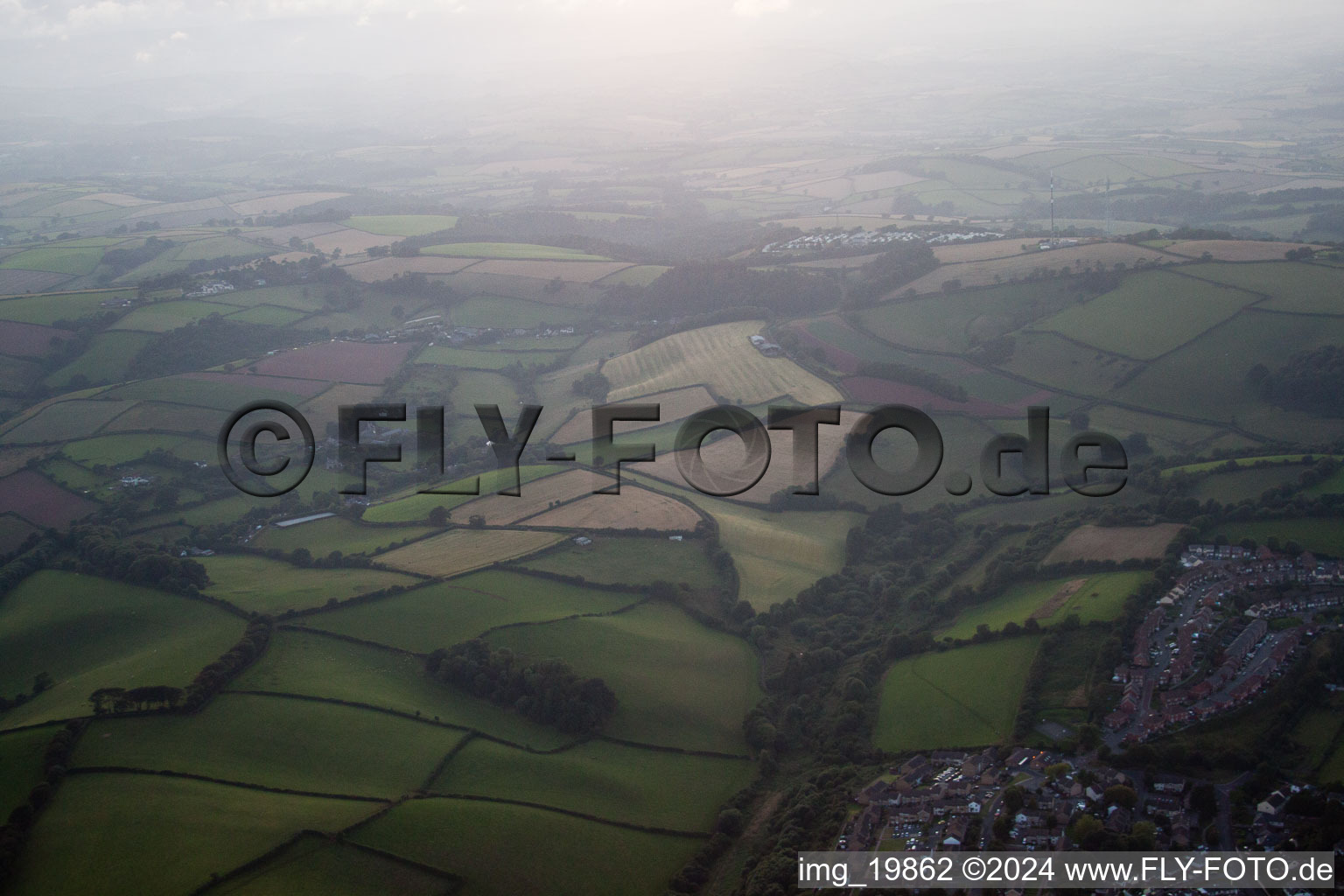 Paignton dans le département Angleterre, Grande Bretagne d'en haut