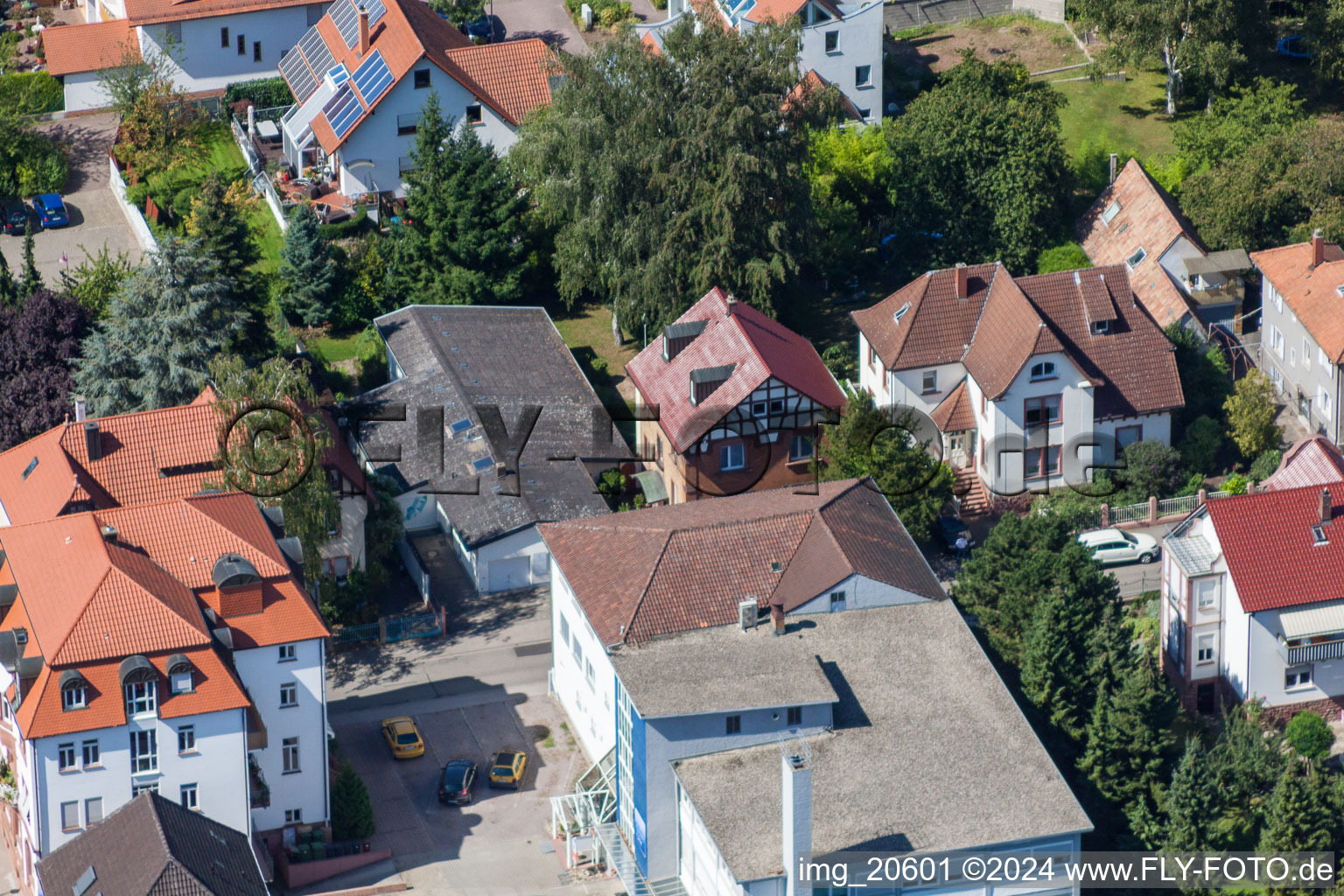 Photographie aérienne de Bismarckstr à Kandel dans le département Rhénanie-Palatinat, Allemagne