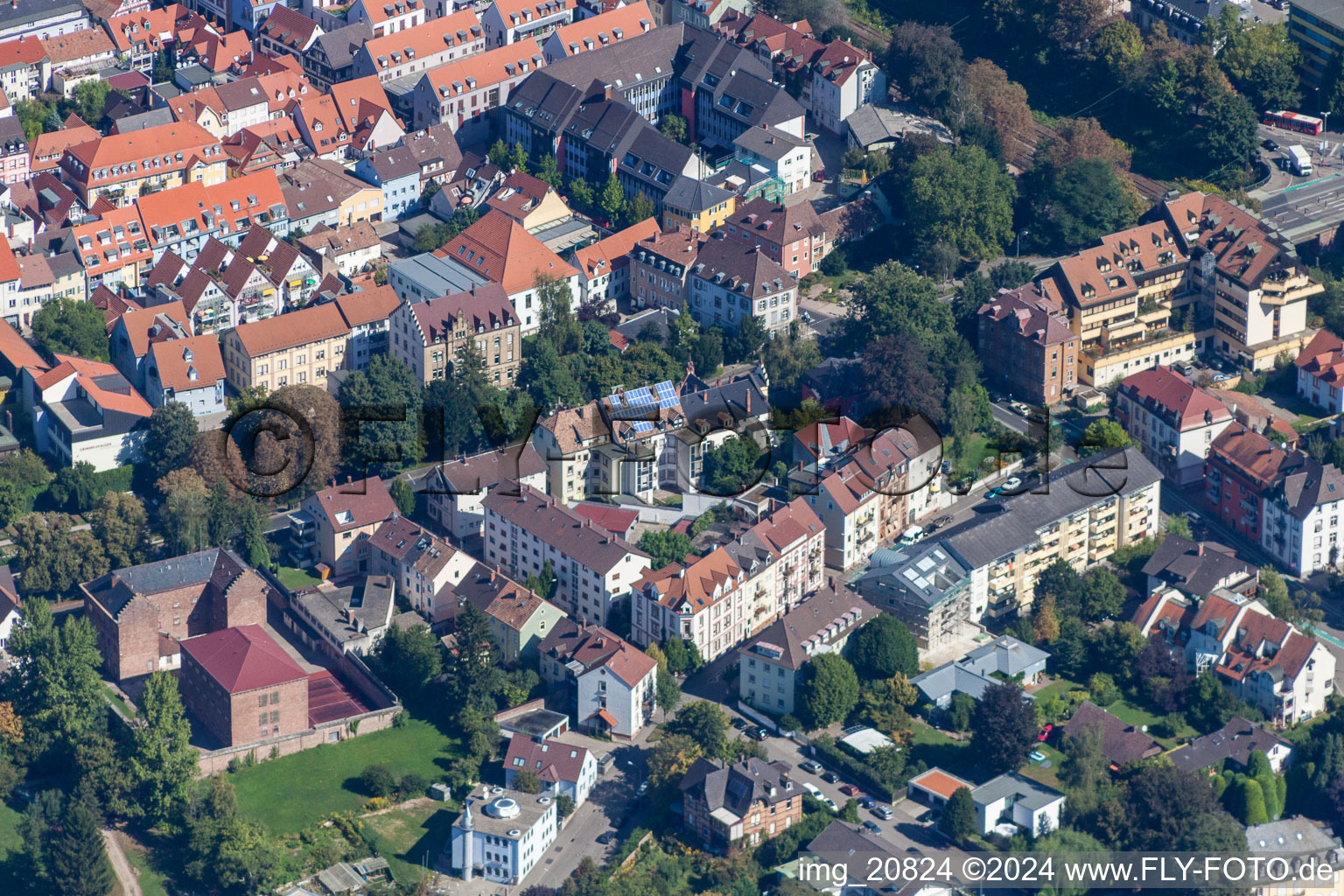 Photographie aérienne de Du sud-est à Offenburg dans le département Bade-Wurtemberg, Allemagne