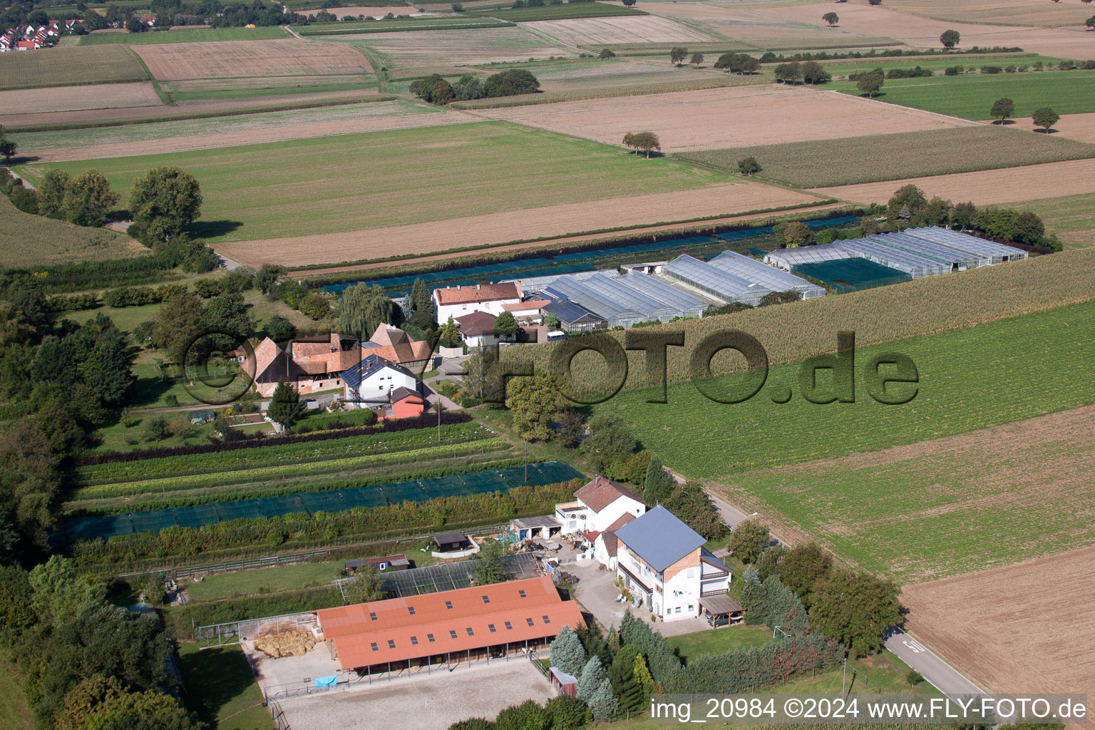 Vollmersweiler dans le département Rhénanie-Palatinat, Allemagne vue du ciel