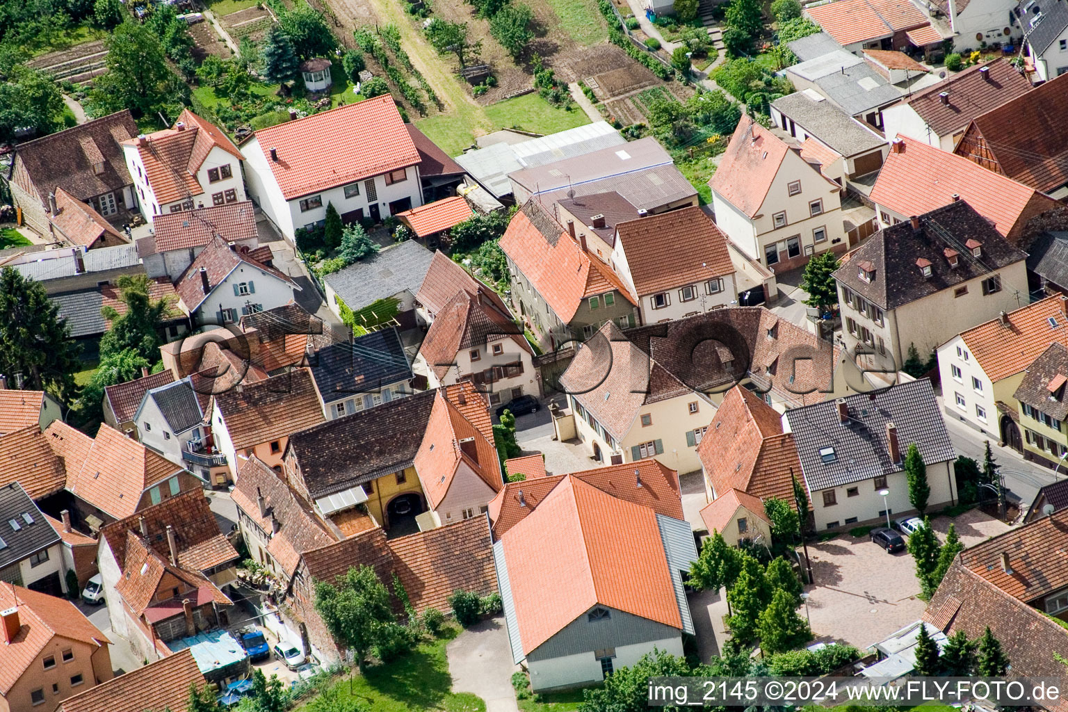 Image drone de Quartier Arzheim in Landau in der Pfalz dans le département Rhénanie-Palatinat, Allemagne