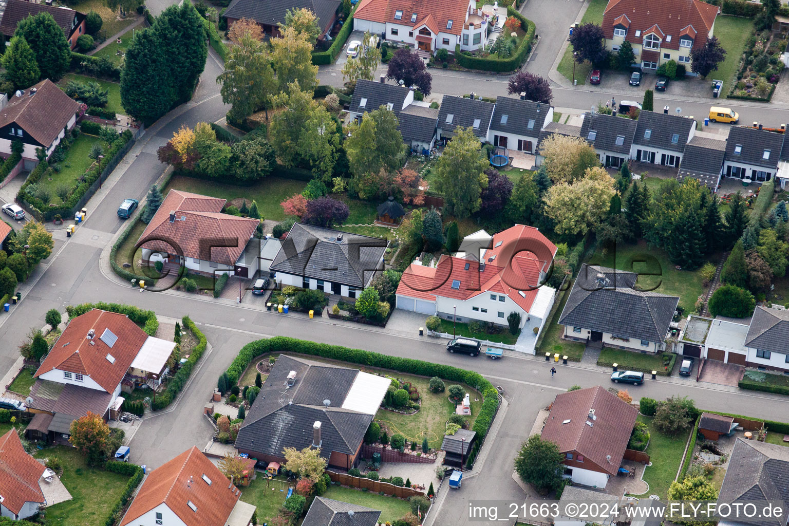 Image drone de Eppelsheim dans le département Rhénanie-Palatinat, Allemagne