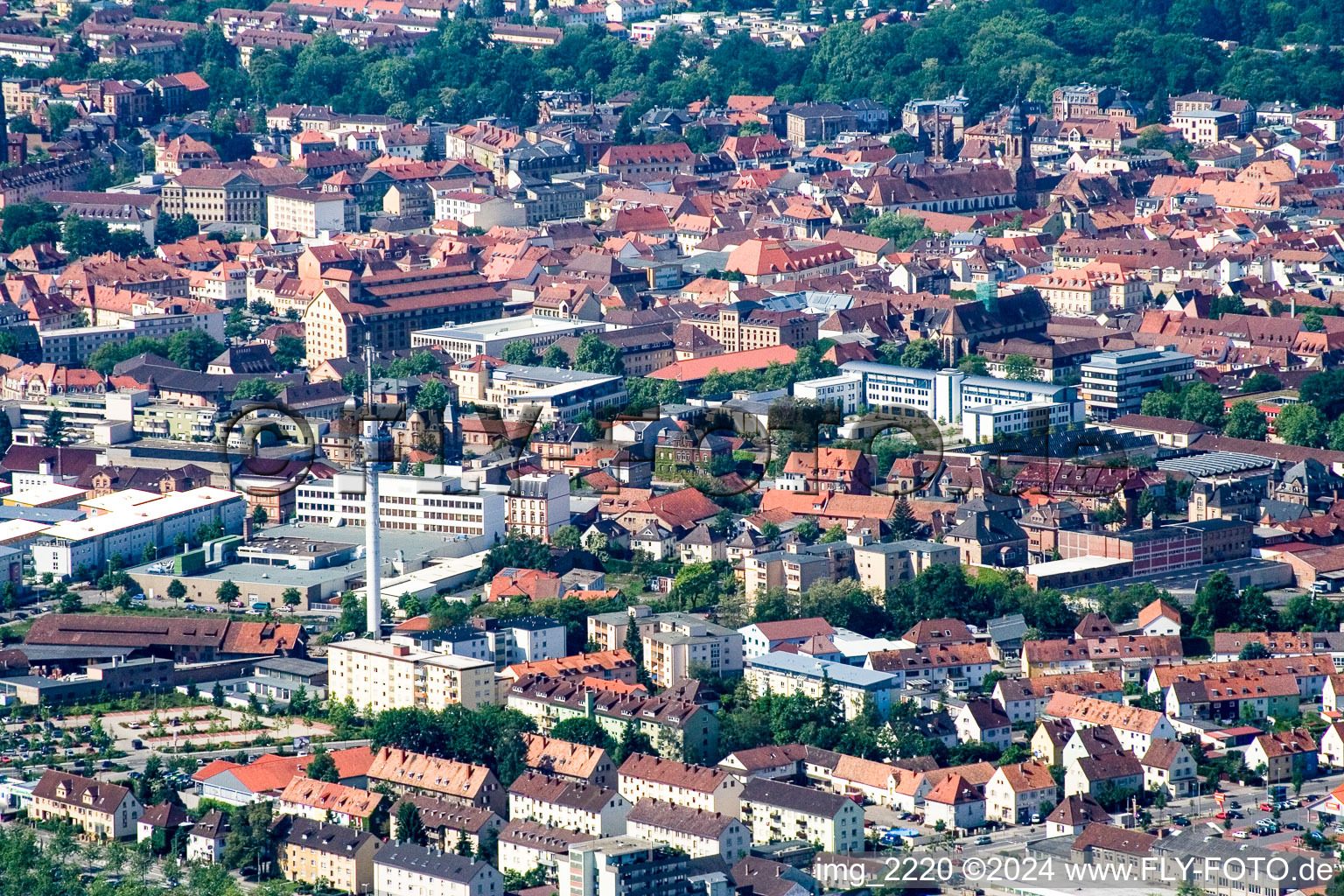 Landau in der Pfalz dans le département Rhénanie-Palatinat, Allemagne d'en haut