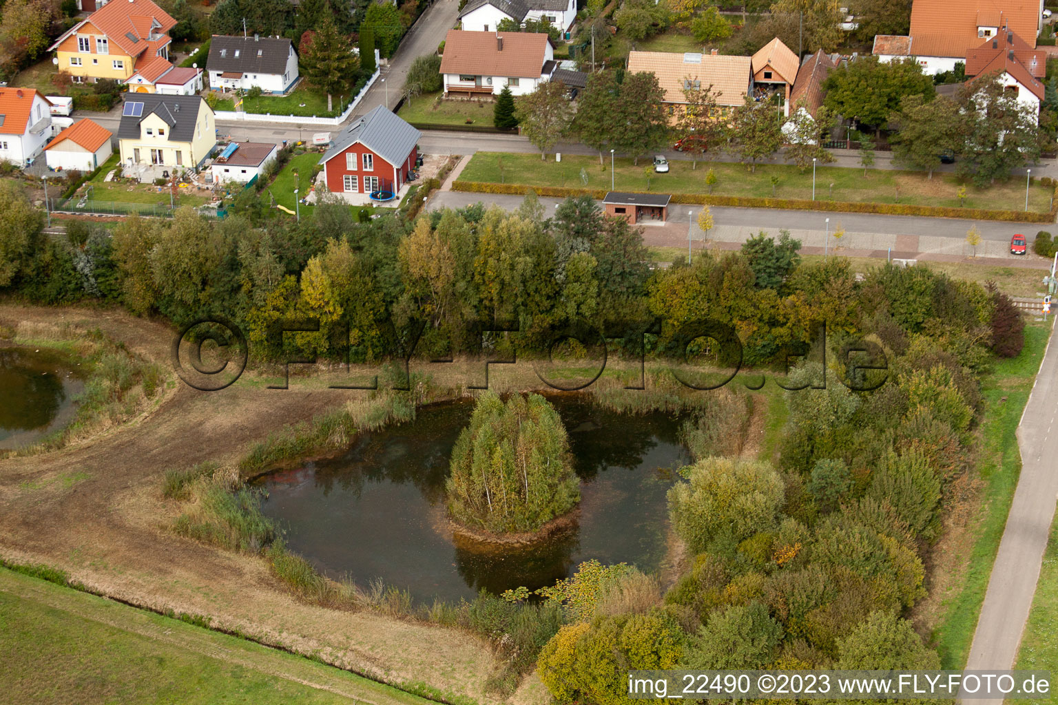 Kapsweyer dans le département Rhénanie-Palatinat, Allemagne vue du ciel