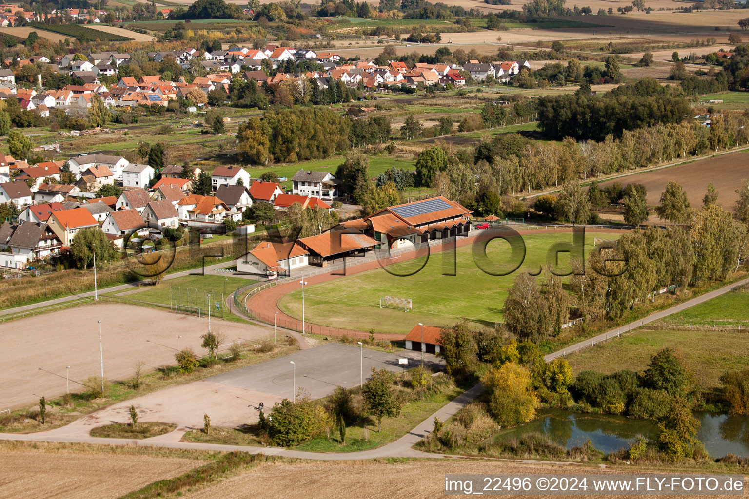 Steinfeld dans le département Rhénanie-Palatinat, Allemagne d'en haut