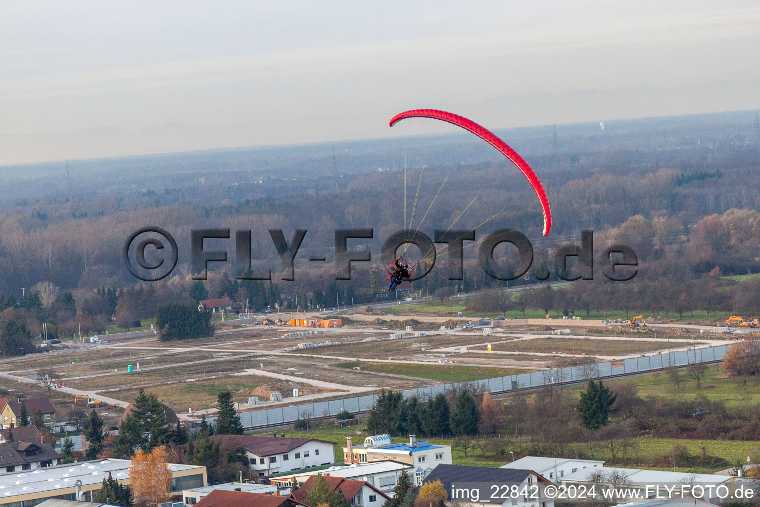 Vue aérienne de Bietigheim dans le département Bade-Wurtemberg, Allemagne