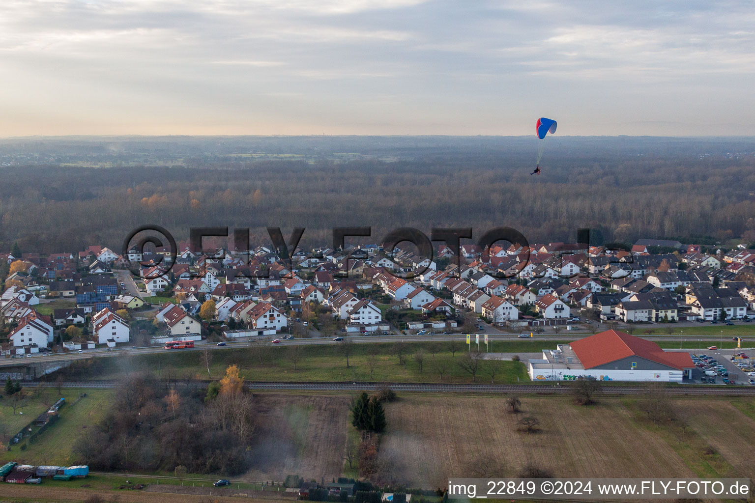 Bietigheim dans le département Bade-Wurtemberg, Allemagne d'en haut