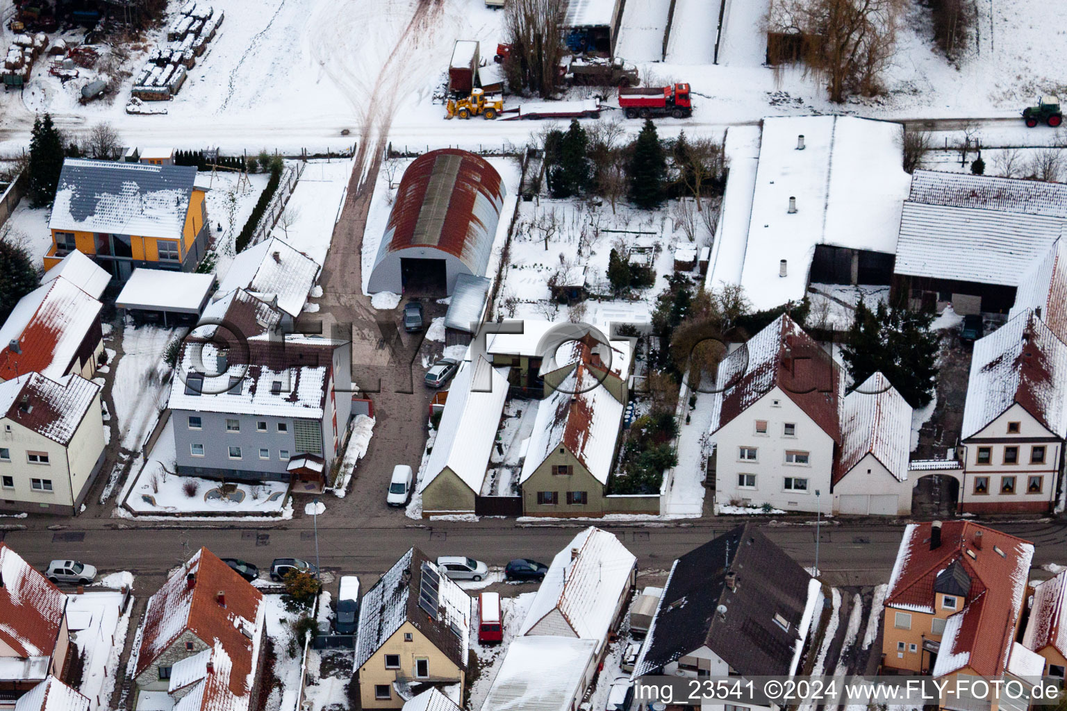 Image drone de Sarrestr à Kandel dans le département Rhénanie-Palatinat, Allemagne