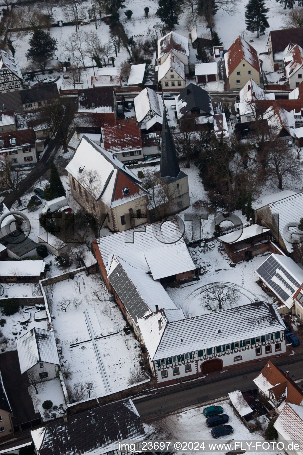 Image drone de Barbelroth dans le département Rhénanie-Palatinat, Allemagne