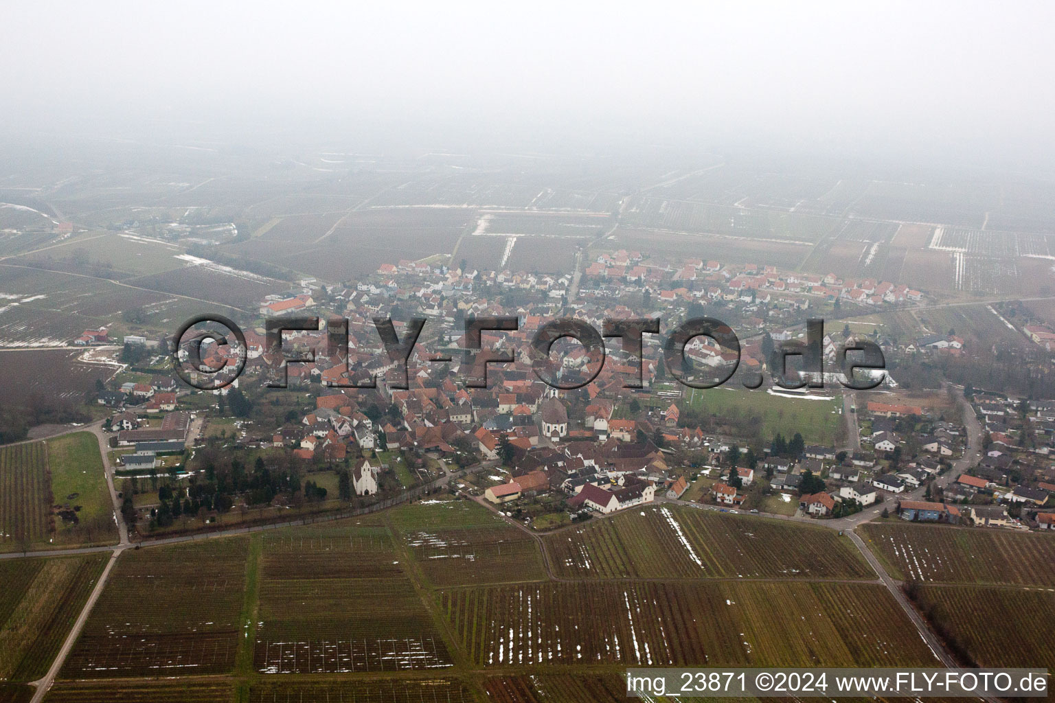 Quartier Mörzheim in Landau in der Pfalz dans le département Rhénanie-Palatinat, Allemagne vu d'un drone