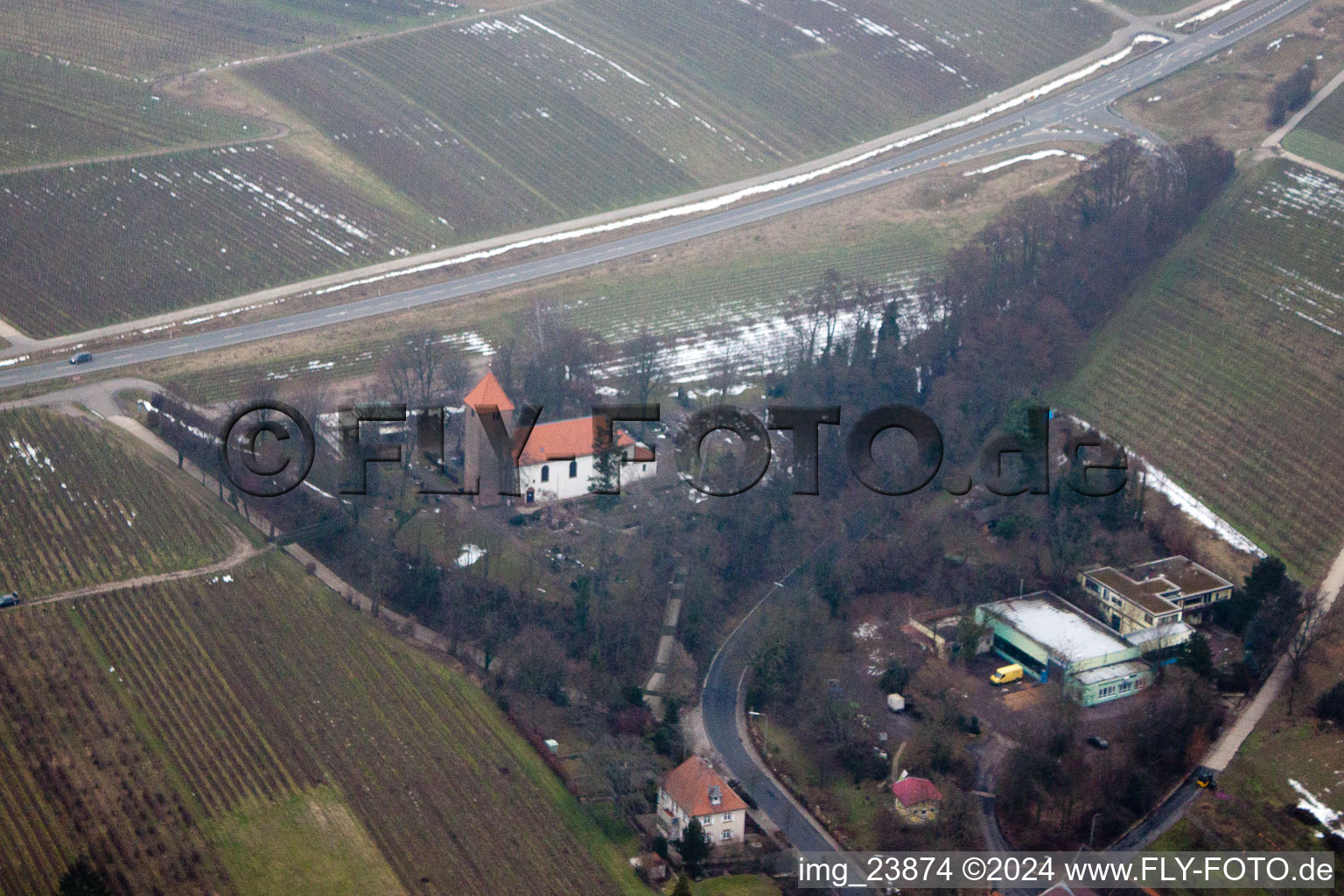 Photographie aérienne de Quartier Wollmesheim in Landau in der Pfalz dans le département Rhénanie-Palatinat, Allemagne