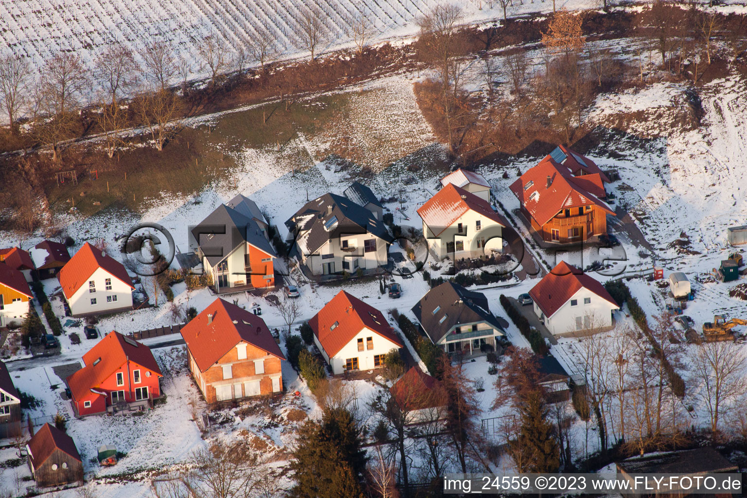 Dierbach dans le département Rhénanie-Palatinat, Allemagne d'un drone