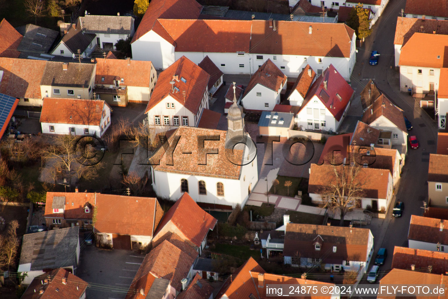 Vue d'oiseau de Quartier Dammheim in Landau in der Pfalz dans le département Rhénanie-Palatinat, Allemagne