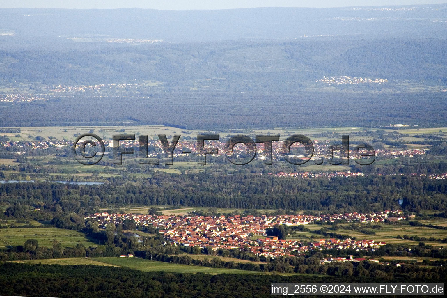 Photographie aérienne de Quartier Neuburg in Neuburg am Rhein dans le département Rhénanie-Palatinat, Allemagne