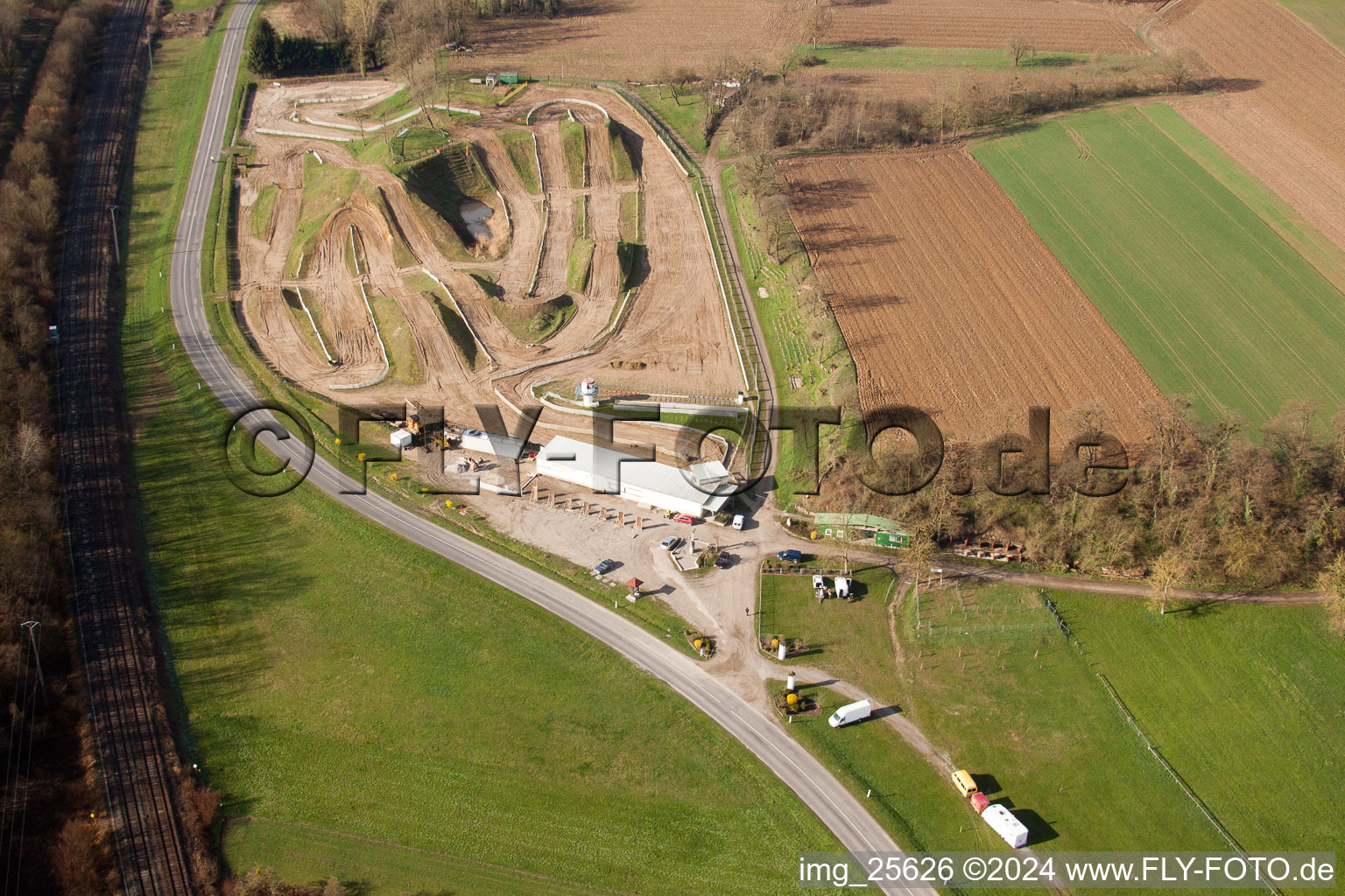 Mothern dans le département Bas Rhin, France vue d'en haut