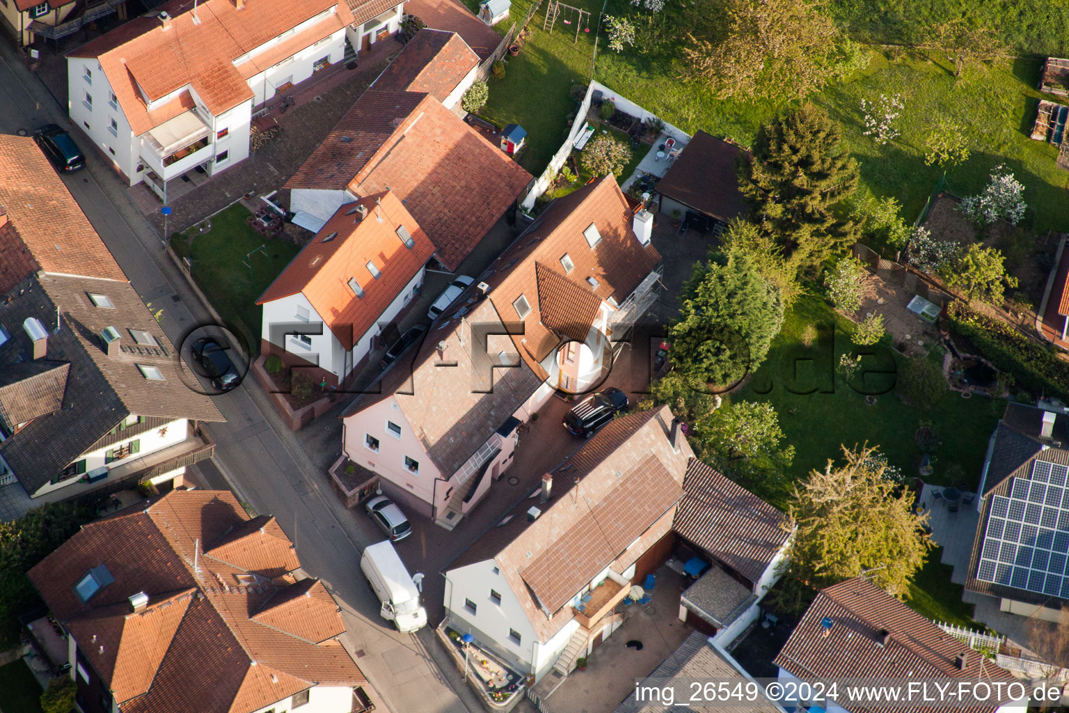 Image drone de Quartier Stupferich in Karlsruhe dans le département Bade-Wurtemberg, Allemagne