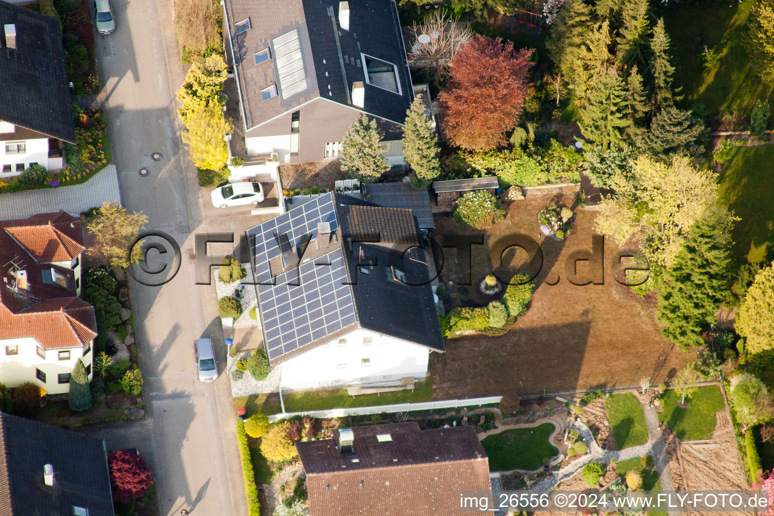 Photographie aérienne de Quartier Stupferich in Karlsruhe dans le département Bade-Wurtemberg, Allemagne