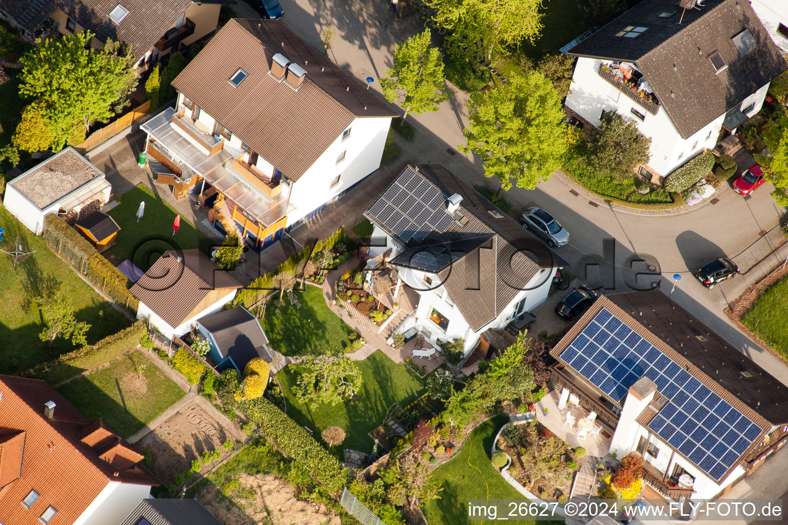 Photographie aérienne de Quartier Stupferich in Karlsruhe dans le département Bade-Wurtemberg, Allemagne