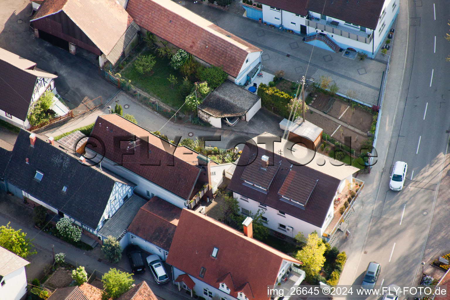 Photographie aérienne de Quartier Stupferich in Karlsruhe dans le département Bade-Wurtemberg, Allemagne