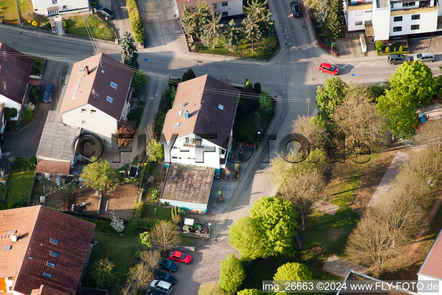 Photographie aérienne de Quartier Stupferich in Karlsruhe dans le département Bade-Wurtemberg, Allemagne