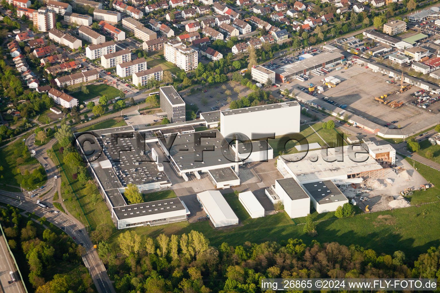 Photographie aérienne de Solutions individuelles à Ettlingen dans le département Bade-Wurtemberg, Allemagne