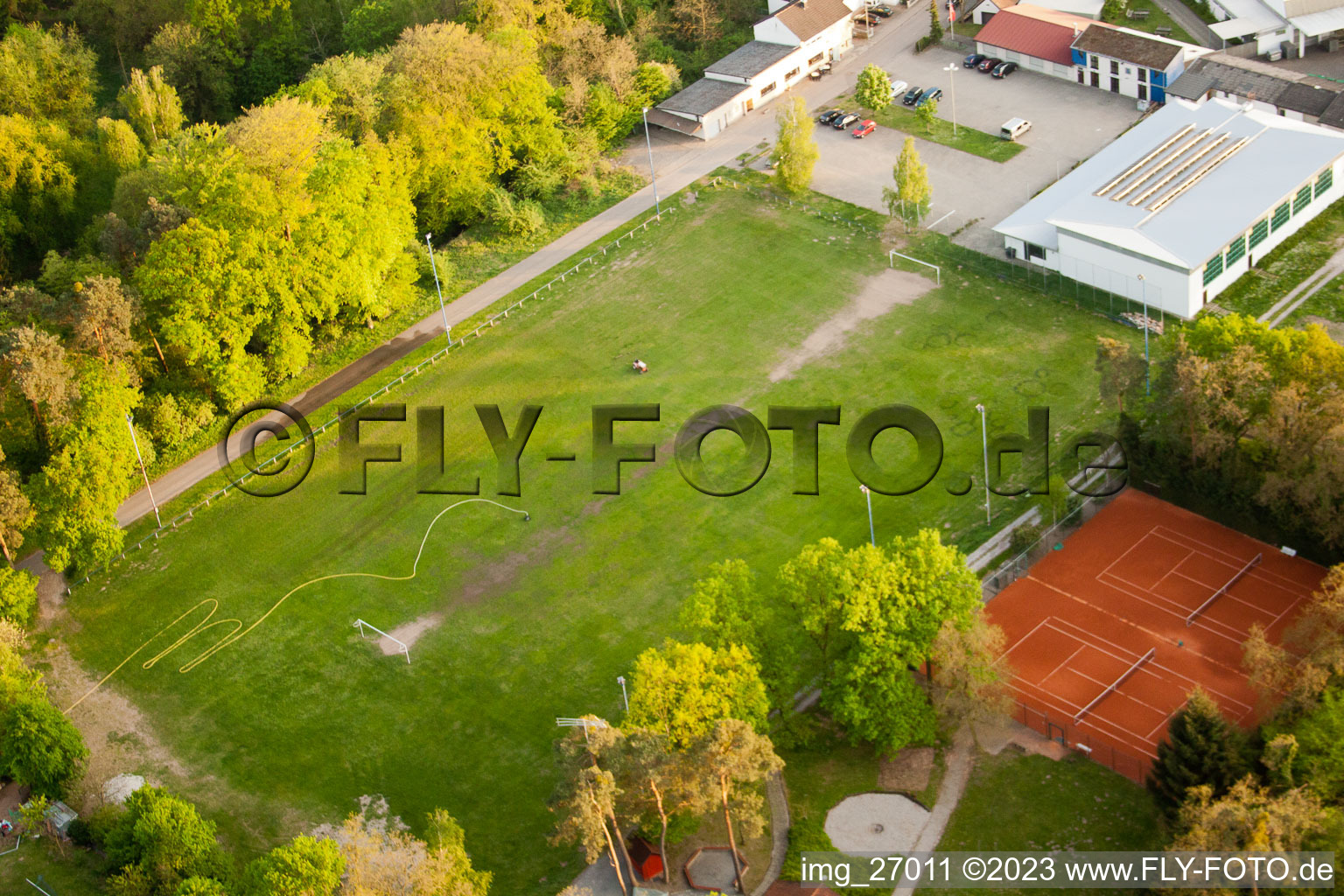 Photographie aérienne de Installations sportives à Berg dans le département Rhénanie-Palatinat, Allemagne