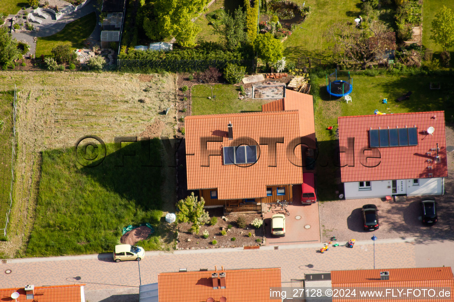 Quartier Mörzheim in Landau in der Pfalz dans le département Rhénanie-Palatinat, Allemagne d'un drone